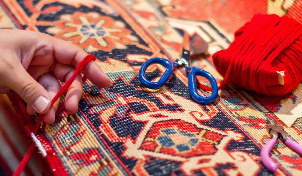 رفوی فرش پوسیده چگونه انجام می شود؟